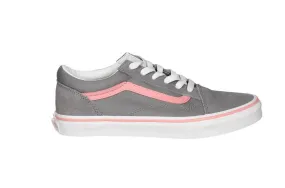 Blucher Nobuck/lona Gris Anagrama Rosa Piso Blanco