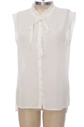 Blusa color Blanco - DENIMLAB