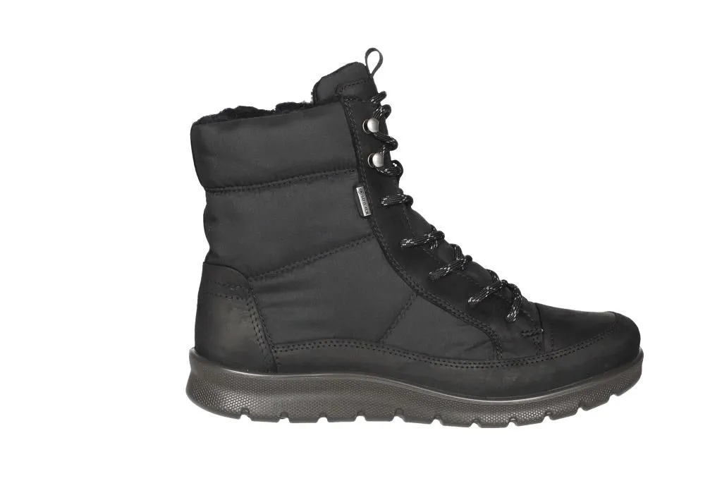 Botin Goretex Cremallera/cordon Nobuck-nylon Negro