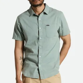 Camisa Brixton: Charter Sol Wash SS Wvn (Chinois Green)