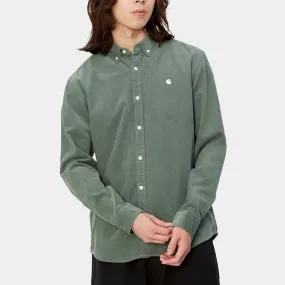 Camisa Carhartt WIP: LS Madison Fine Cord Shirt (Park Wax)