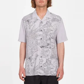 Camisa Volcom: Fa Ed Merlin Murray SS (Prt-Print)