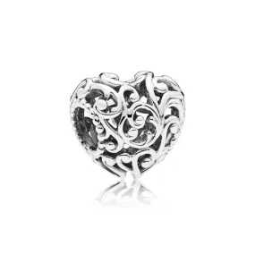 Charm Corazón Real de plata