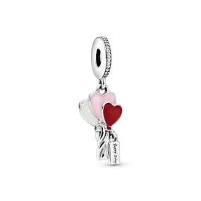 Charm Pandora Globos de Corazón con circonita