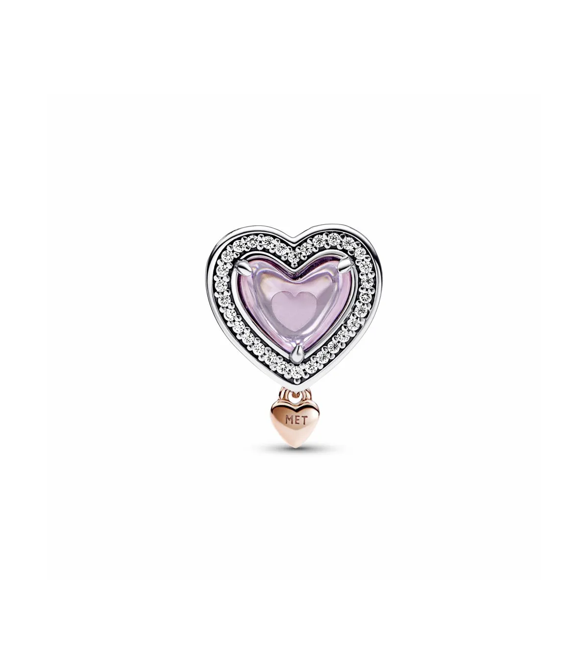 Charm Pandora Mamá & Corazón Dos Tonos - 782653C01