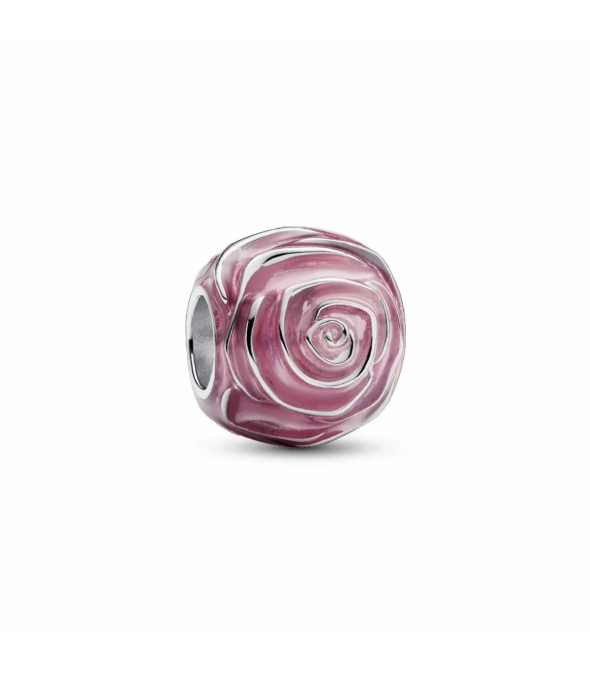 Charm Pandora rosa rosa en flor - 793212C01