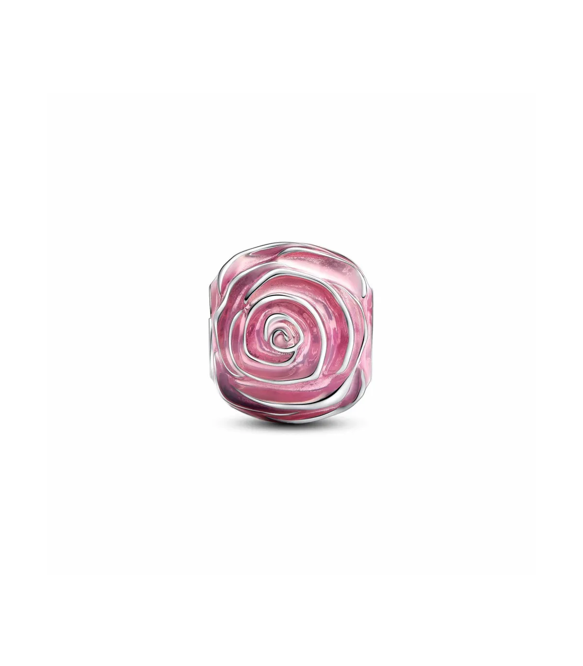 Charm Pandora rosa rosa en flor - 793212C01