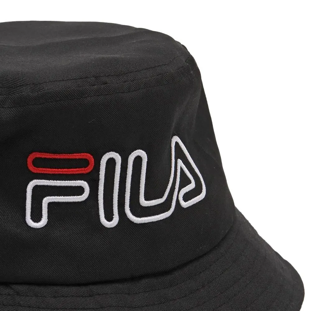 FILA GORRO UNISEX - LETTERING NEGRO - Talle U