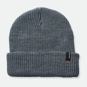 Gorro Brixton: Heist Beanie (Heather Grey)