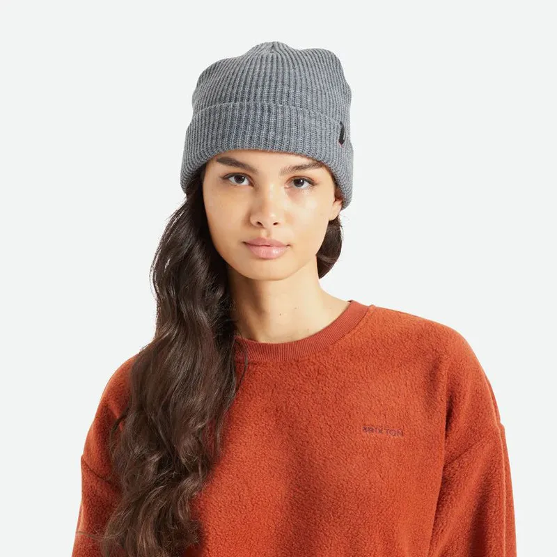 Gorro Brixton: Heist Beanie (Heather Grey)