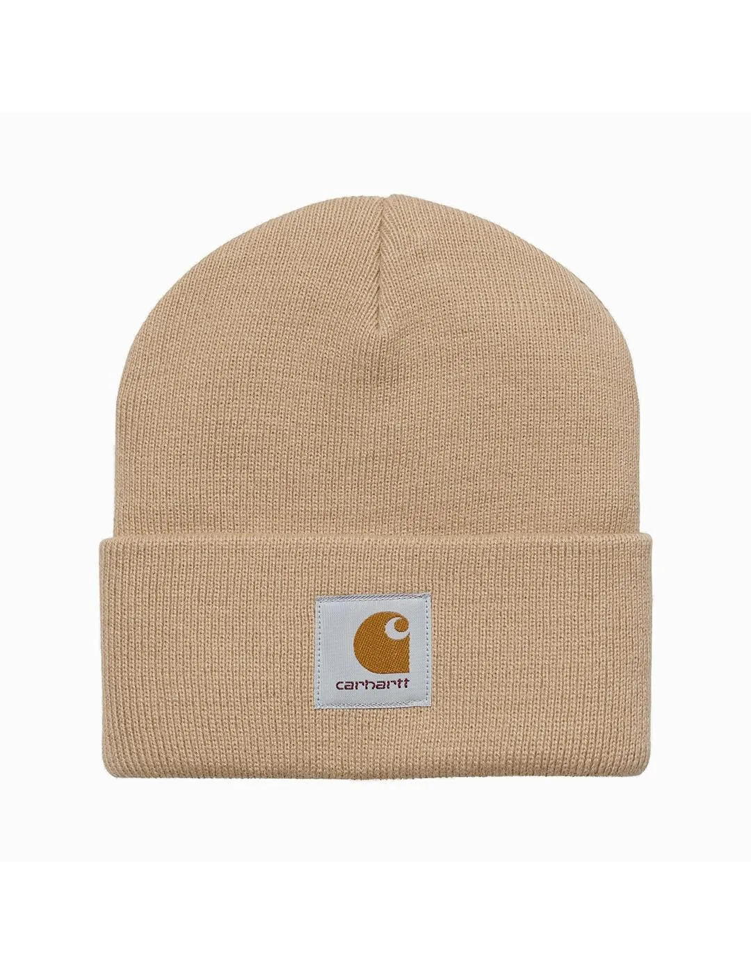 Gorro Unisex Carhartt WIP Short Watch Marron claro.