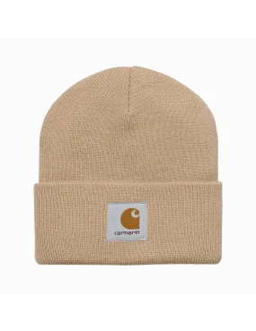 Gorro Unisex Carhartt WIP Short Watch Marron claro.