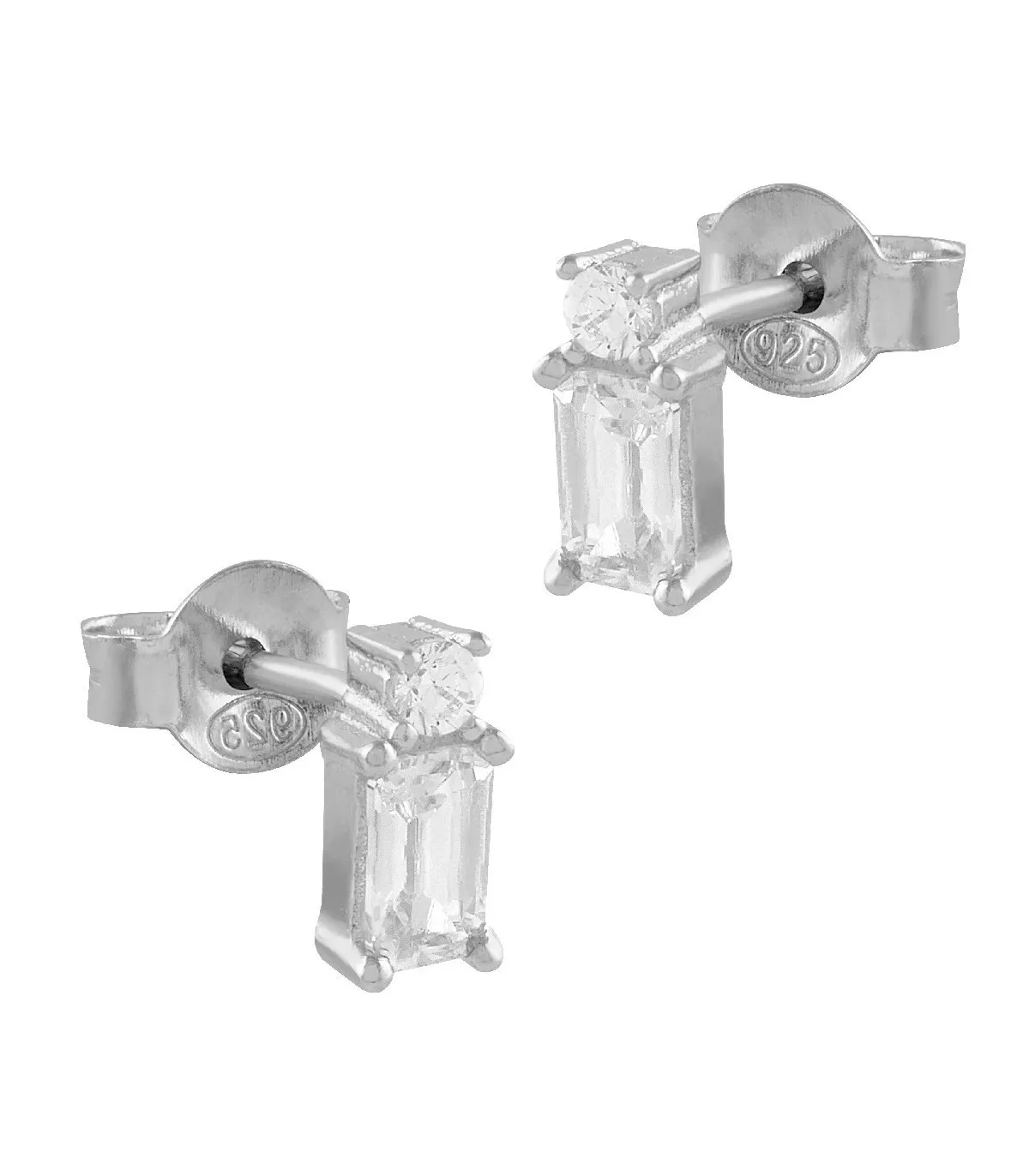 Pendientes Itemporality Cristal Plata con circonitas - SEA-101-252-UU