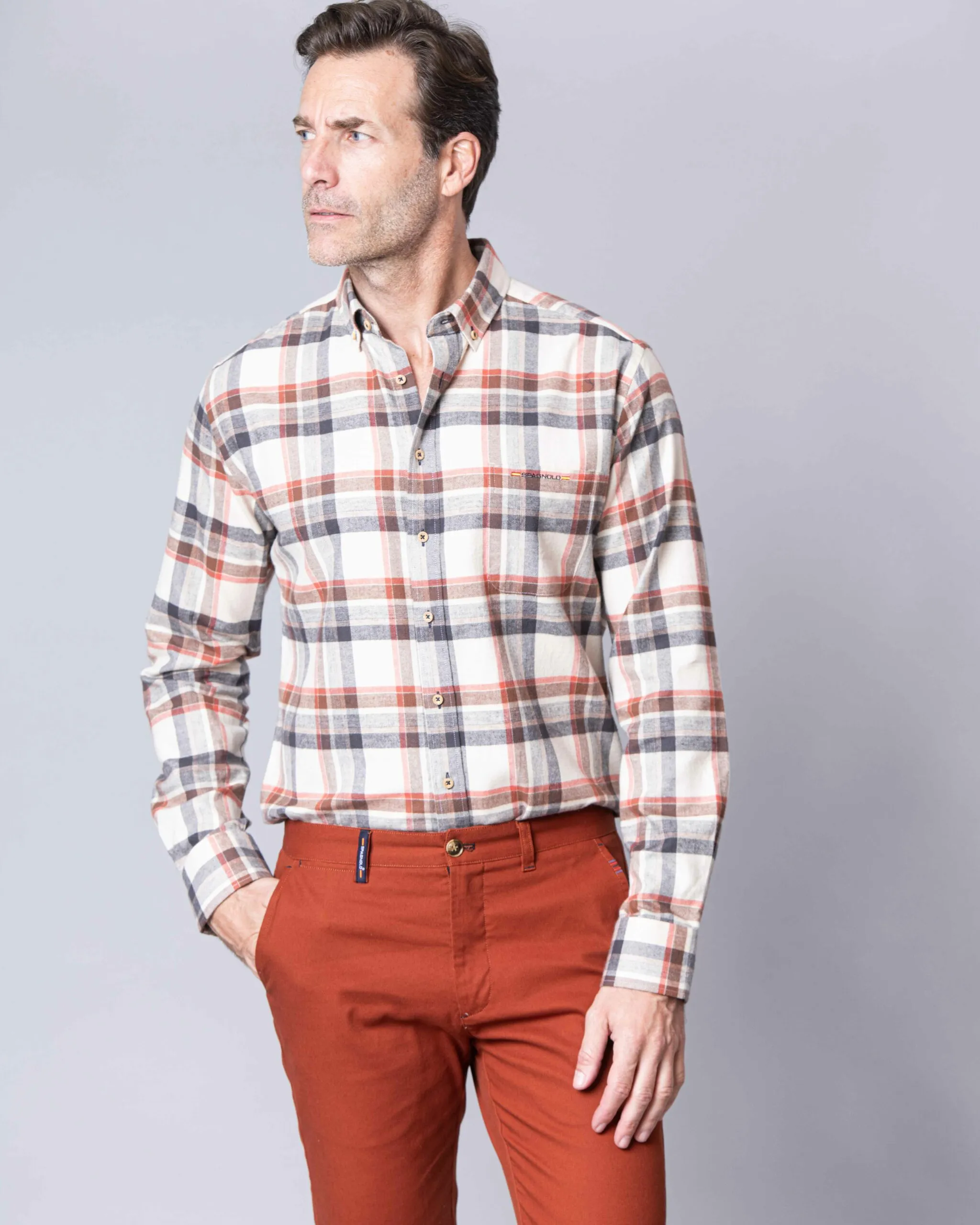 Spagnolo – Camisa viella naranja